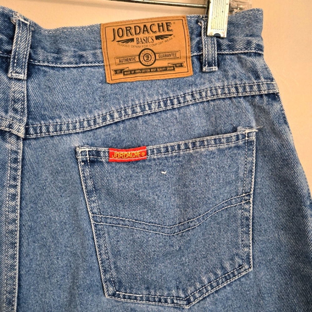 5 For $25 Jordache Wonens High Rise Blue Jeans Dad Shorts Jeans 11 Vintage